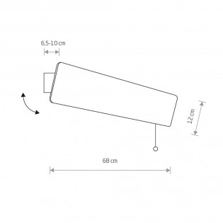 Aplique de pared Led Oslo (11W)