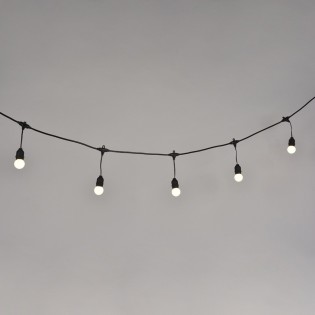 Guinguette á LED d'extérieur (10x1W)
