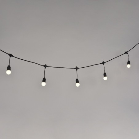 Guinguette á LED d'extérieur (10x1W)