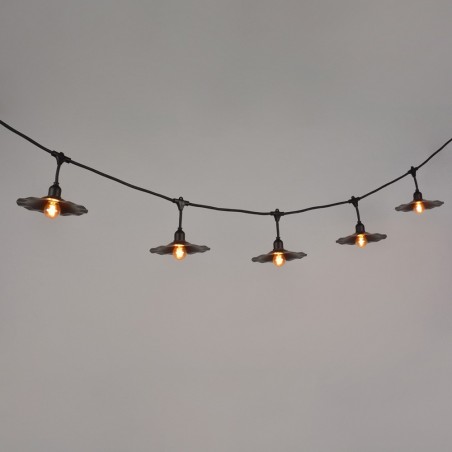Guinguette á LED d'extérieur Musette (10x1W)