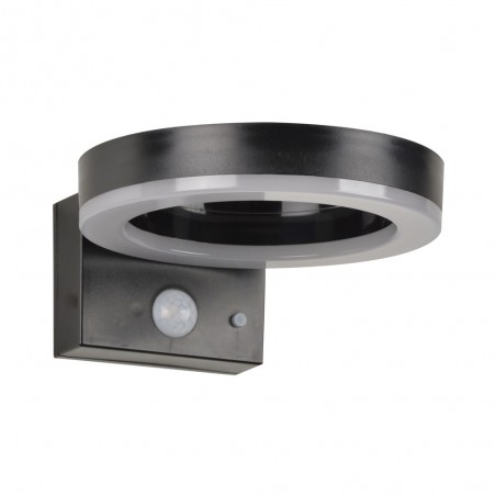 Applique solaire à LED avec détecteur de mouvement Halo (8W)