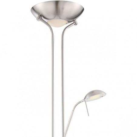 Lampadaire Lampa LED nickel (réglable)