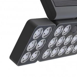 Applique solaire LED Tuda avec détecteur de mouvement (15W)