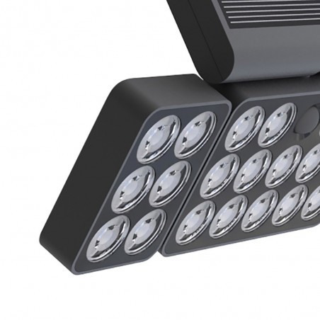 Applique solaire LED Tuda avec détecteur de mouvement (15W)