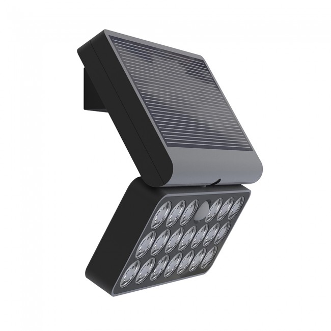 Applique solaire LED Tuda avec détecteur de mouvement (10W) Applique solaire LED Tuda avec détecteur de mouvement (10W)