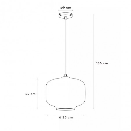 Lampe de plafond Medine