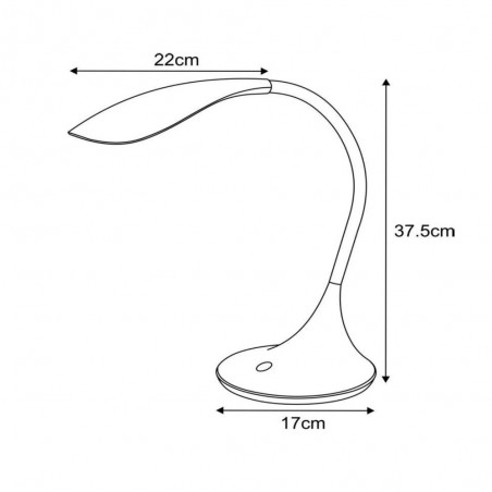 Lampe de bureau á LED Emil (4.5W)