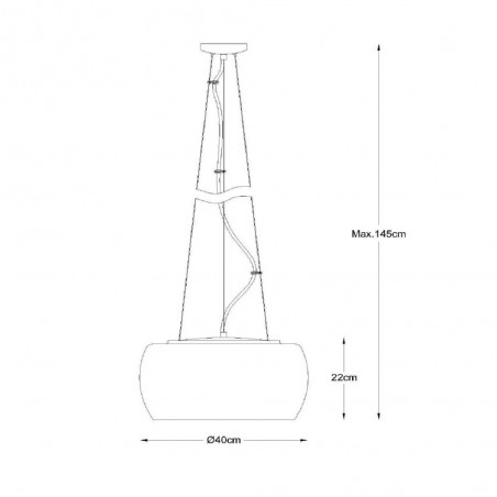 Lampe de plafond Pearl (5 lumieres)