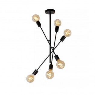Plafonnier moderne Lester (6 lumieres)