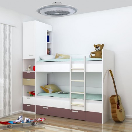 Ventilateur avec LED lumiere Liria (48W)