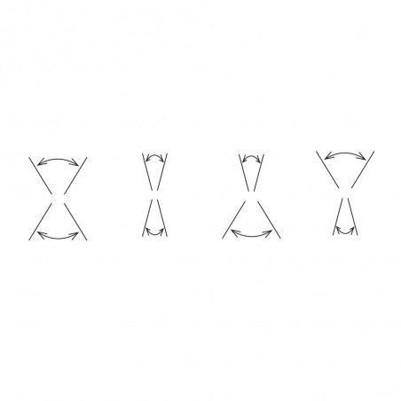 Aplique LED de exterior Davos Double (4x6W - 4000ºK)