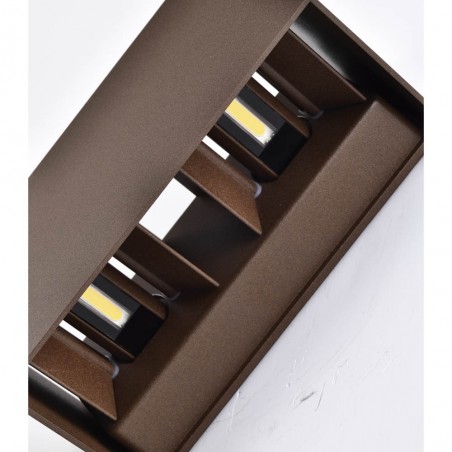 Aplique LED de exterior Davos Double (4x6W - 4000ºK)