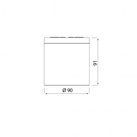 Plafón de techo exterior Kandanchu II