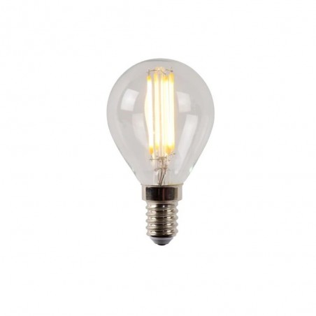 Bombilla filamentos LED E14 Transparente P45 (5W)