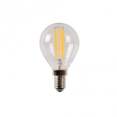 Bombilla filamentos LED E14 Transparente P45 (5W)
