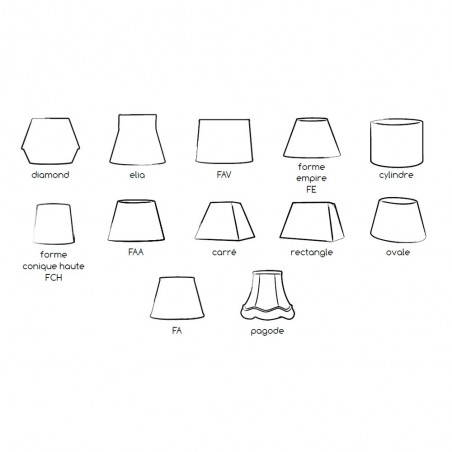 Pied de lampadaire Evan (E27)