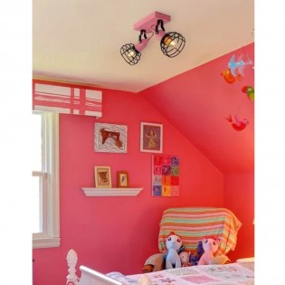 Regleta de focos infantil Pola (2 luces)