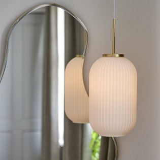 Lampe de suspension Milford 20 Laiton