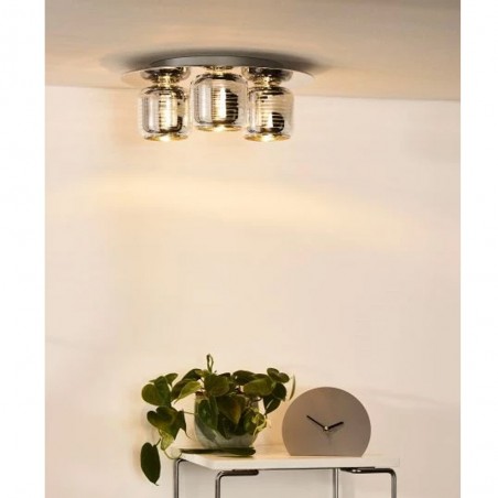Plafón de techo Eryn (3 luces)