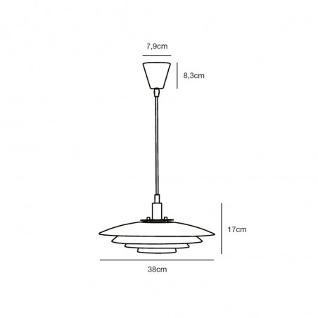 Lampe de plafond Bretagne
