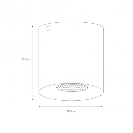 Spot de plafond Bodi Round