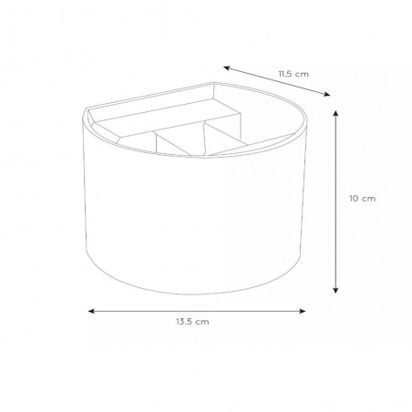 Applique Murale pour bains LED Axi Round (2x3W)