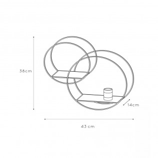 Applique Murale Circle