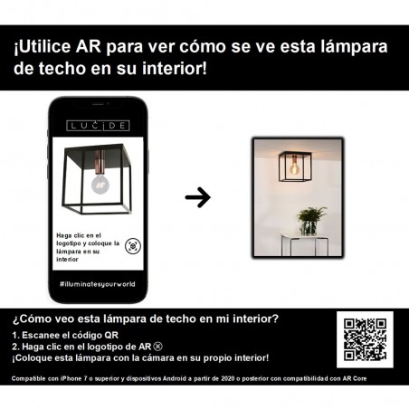 Plafón de techo Arthur