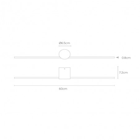 Applique á LED pour bains Mizar (6W)
