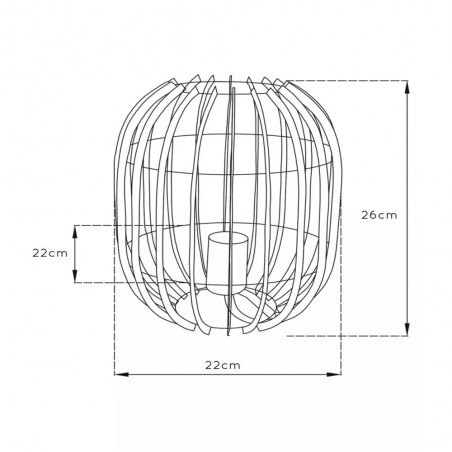Lampe á poser Reda II