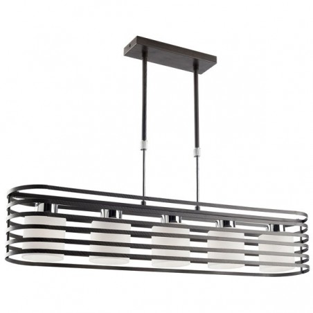 Lampe Cell 2 wengué (5 lumières)