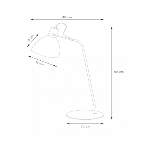 Lampe á poser Shadi