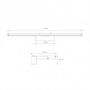 Applique á LED pour bains Onno (8W)