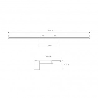Applique á LED pour bains Onno (11W)