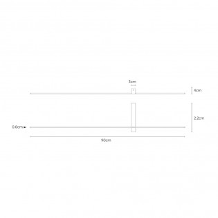 Applique Murale á LED Segin (10W)