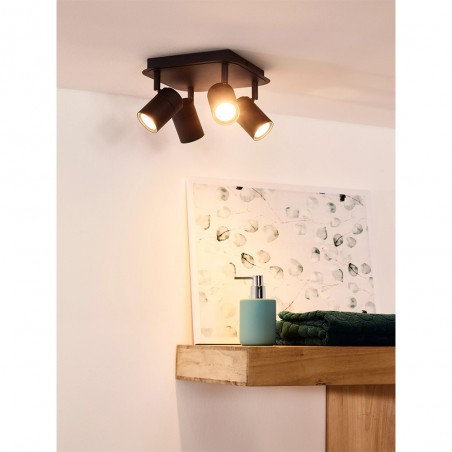 Plafonnier á LED pour bains Lennert (4x5W)