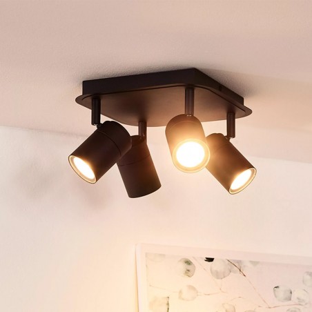 Plafonnier á LED pour bains Lennert (4x5W)