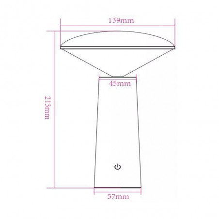 Lampe á poser d'exterieur LED Jive (4W)