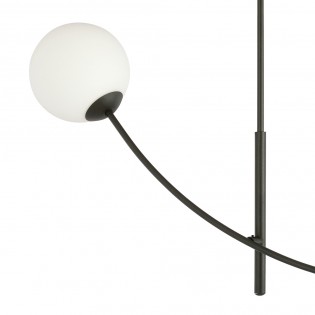 Lampe de plafond Helmet Opal (2 lumieres)