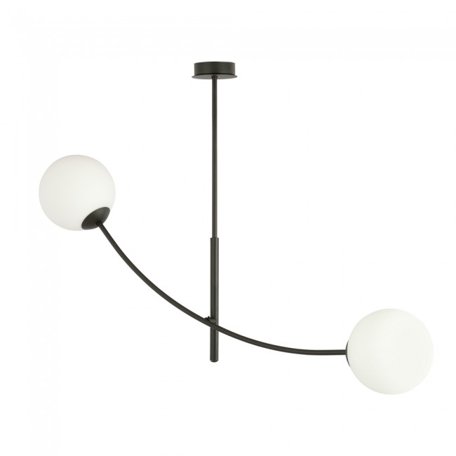 Lampe de plafond Helmet Opal (2 lumieres)