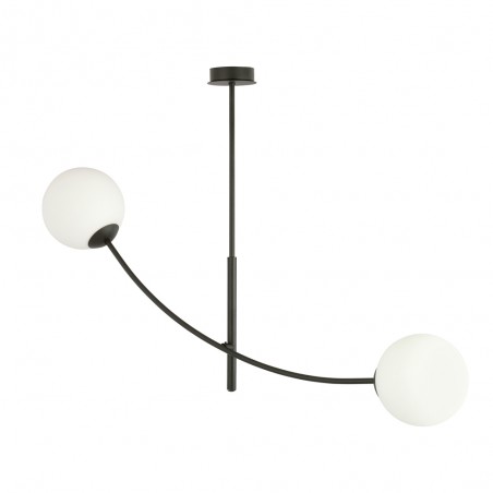 Lampe de plafond Helmet Opal (2 lumieres)