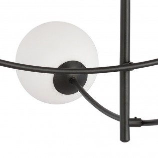 Lampe de plafond Helmet Opal (4 lumieres)