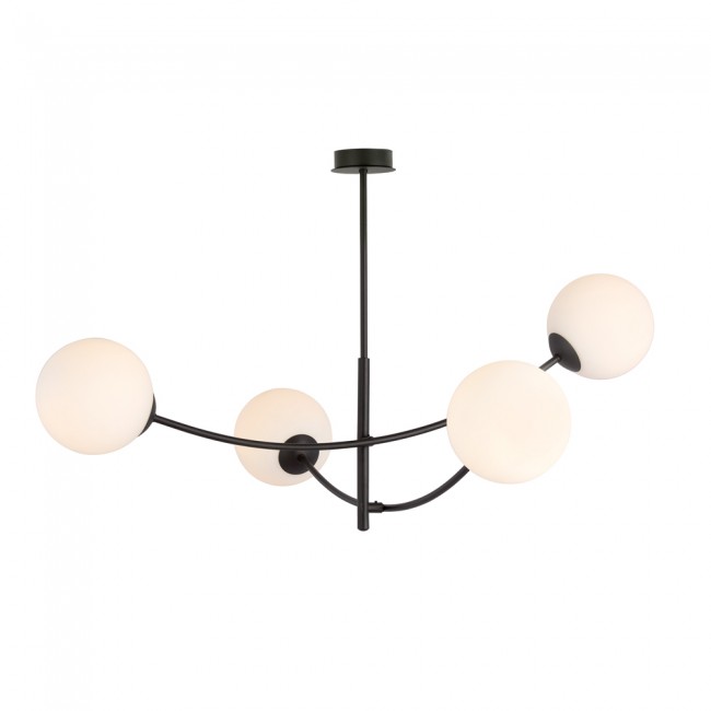 Lampe de plafond Helmet Opal (4 lumieres)