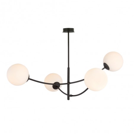 Lampe de plafond Helmet Opal (4 lumieres)