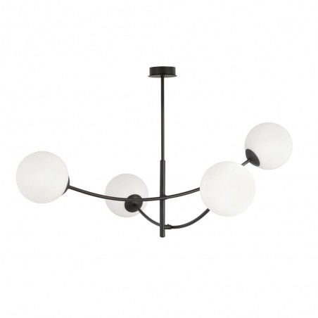 Lampe de plafond Helmet Opal (4 lumieres)