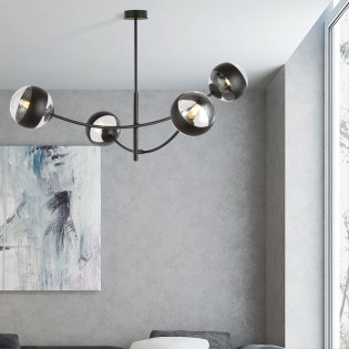 Lampe de plafond Helmet (4 lumieres)