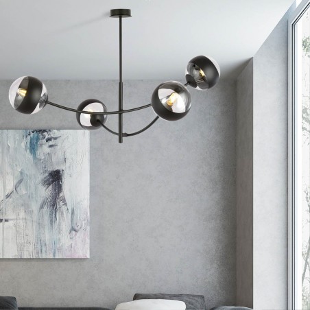 Lampe de plafond Helmet (4 lumieres)