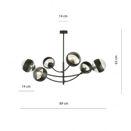 Lustre Helmet (6 lumieres)