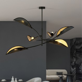 Lustre Flik Noir (6 lumieres)