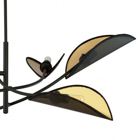 Lustre Flik Noir (6 lumieres)